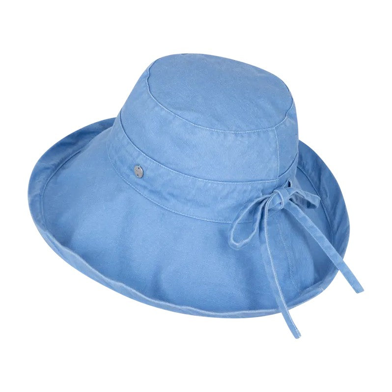 Kooringal Women's Upturn Hat Noosa Bay in Powder Blue, view 4
