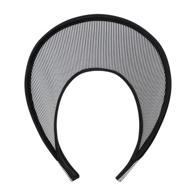 Kooringal Women's Visor Hat Elliston in Black, front