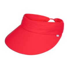 Kooringal Women's Visor Hat Hayman in Red, front