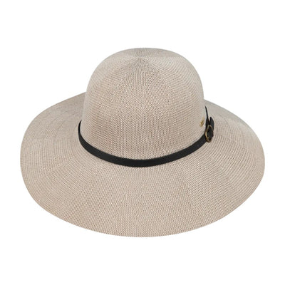 Kooringal Women's Wide Brim Hat Leslie in Taupe, front