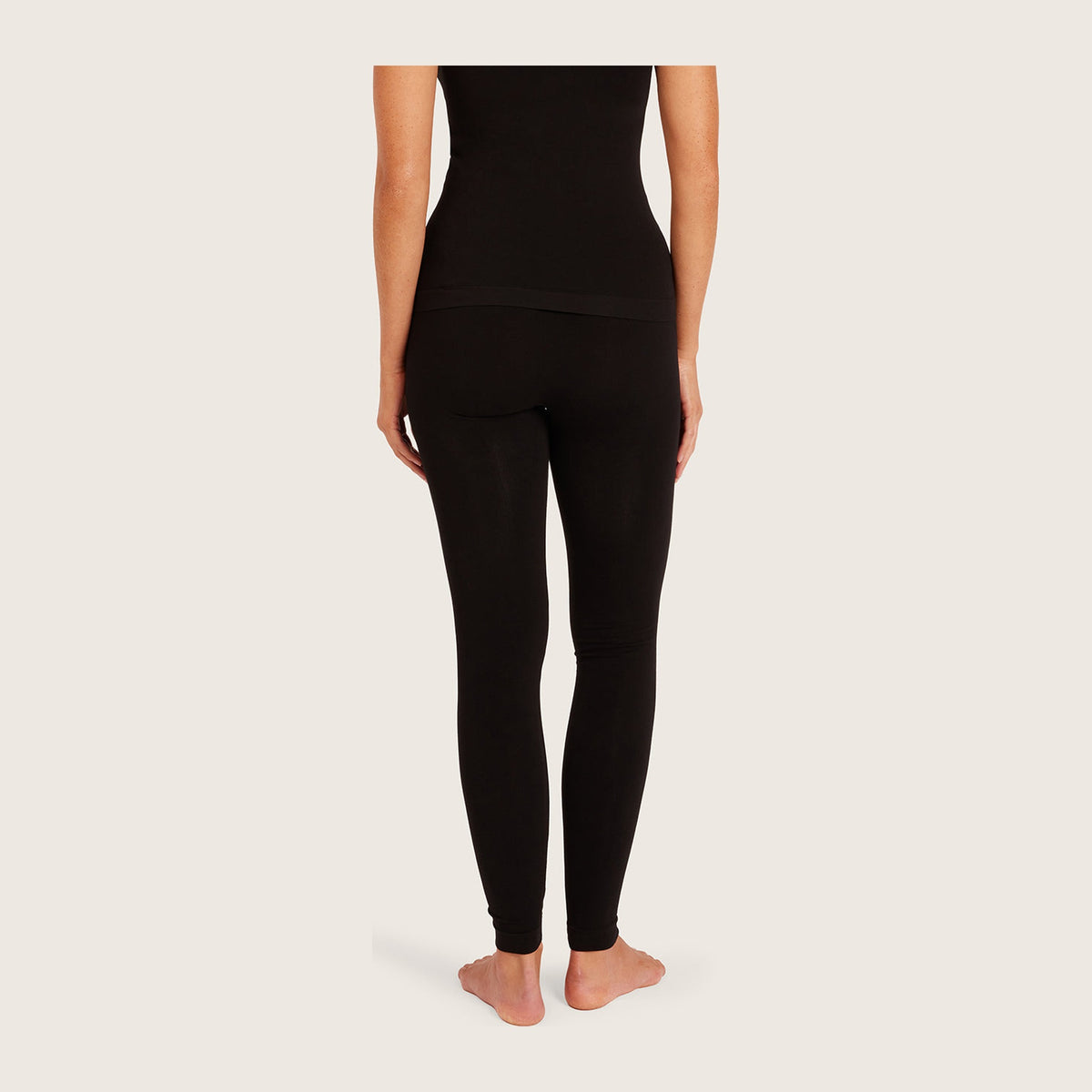 Women's Full Leggings in black, Boody organically grown bamboo
