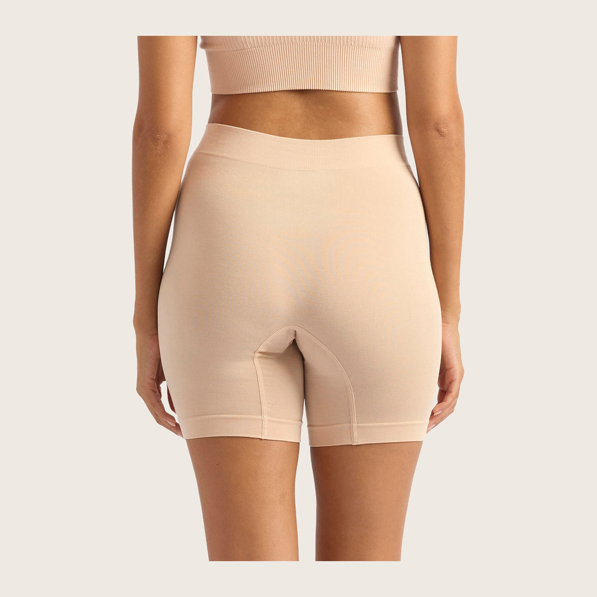 Women's Smoothing Shorts in nude, Boody organically grown bamboo