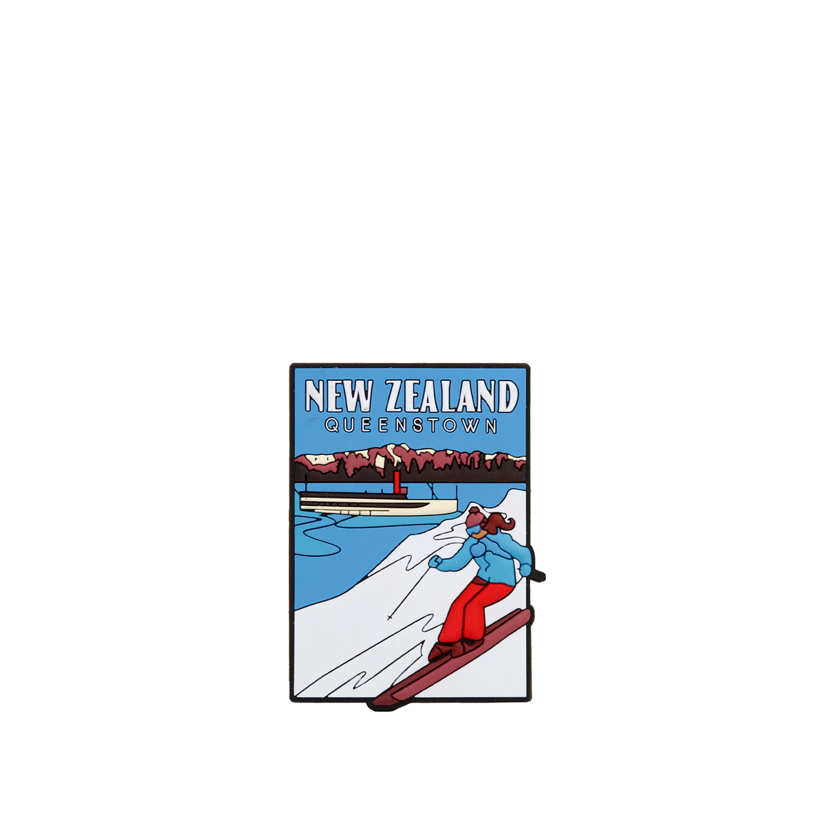 Silicone New Zealand Magnet Queenstown-Moana Road NZ-Matakana Pharmacy