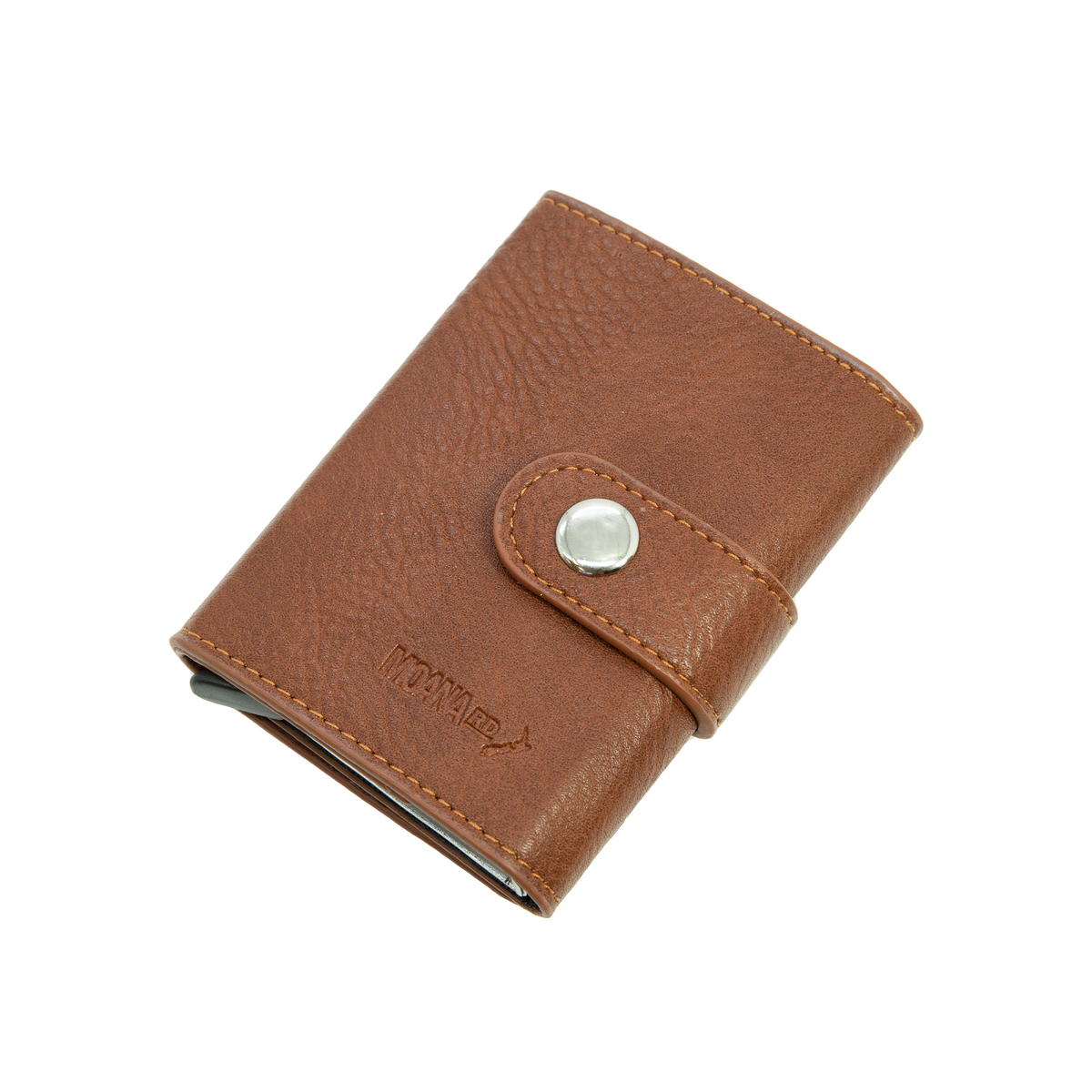 Mens Pop-Up Wallet 7x10cm Tan