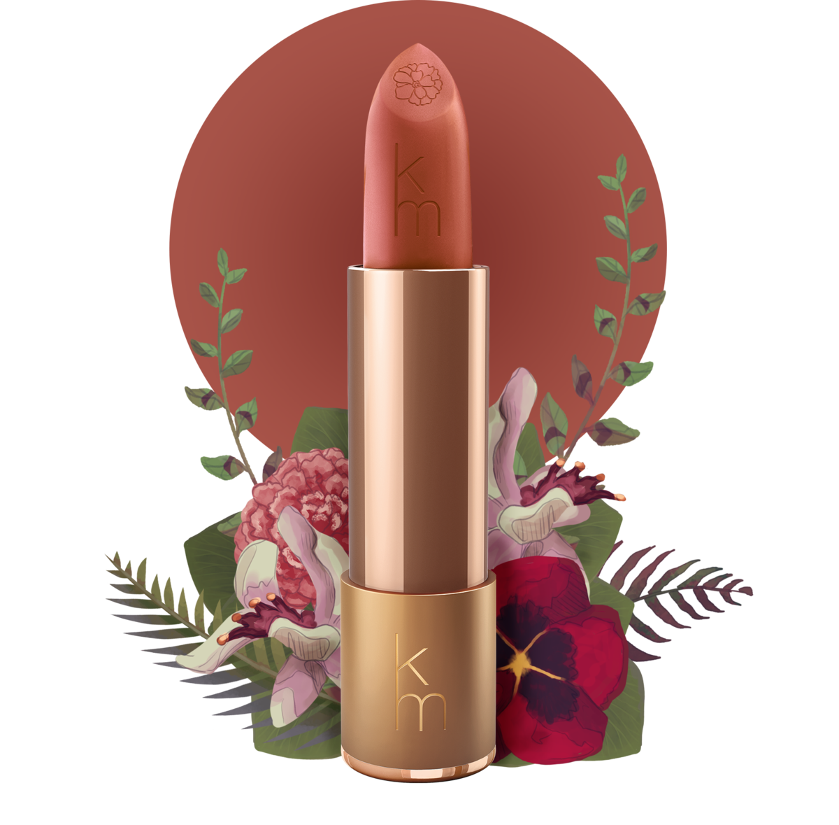 Karen Murell Lipstick 02 Cordovan Natural-Matakana Pharmacy
