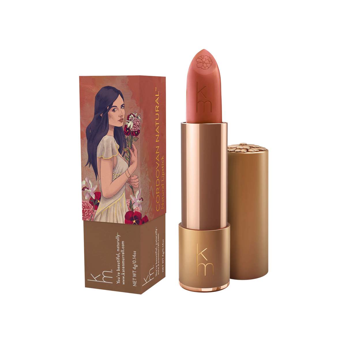 Karen Murell Lipstick 02 Cordovan Natural-Matakana Pharmacy