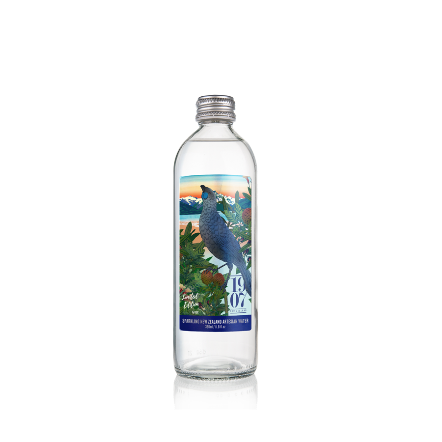 1907 Water Sparkling 350ml Glass-Matakana Pharmacy
