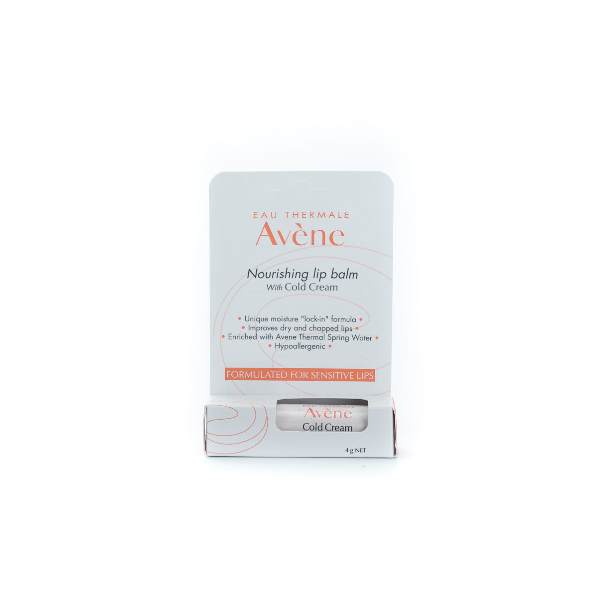 AVENE Lip Balm & Cold Cream 4g-Matakana Pharmacy