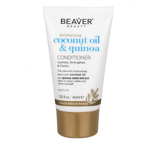 BEAVER Coconut Oil & Quinoa Condition Travel 40ml-Matakana Pharmacy