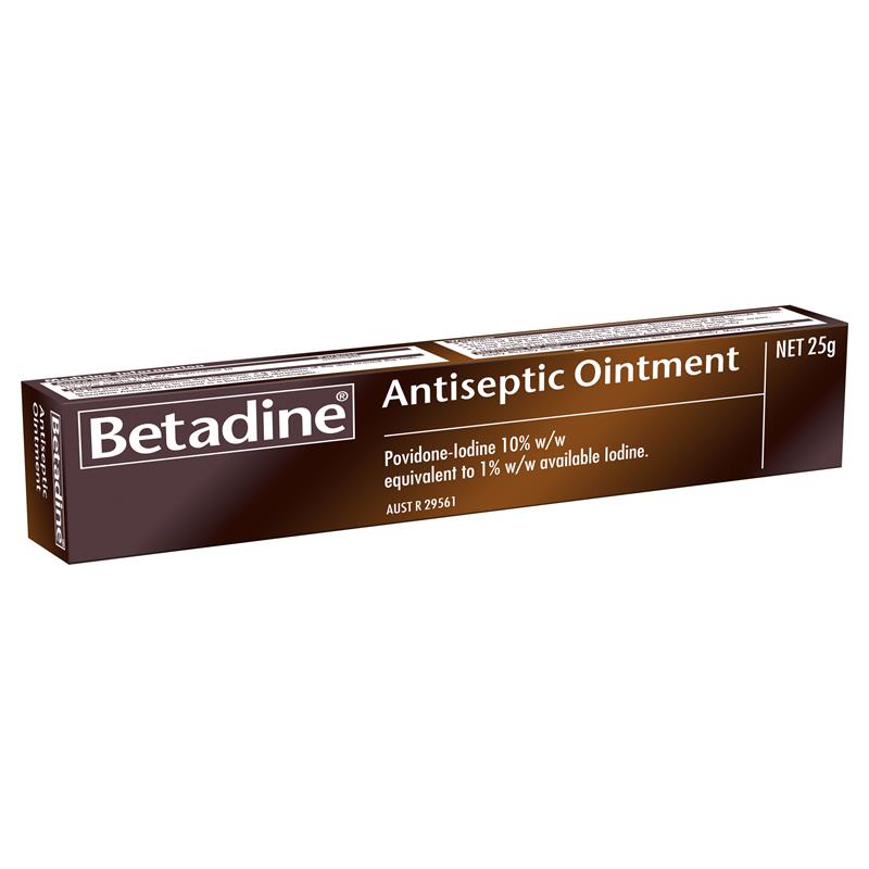 BETADINE Antiseptic Ointment 25g-Matakana Pharmacy