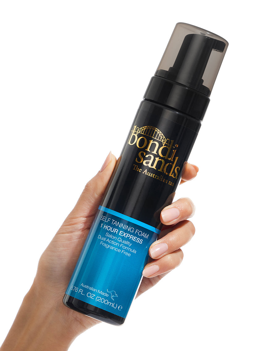 BONDI SANDS One Hour Express Self Tan Foam 200ml-Matakana Pharmacy