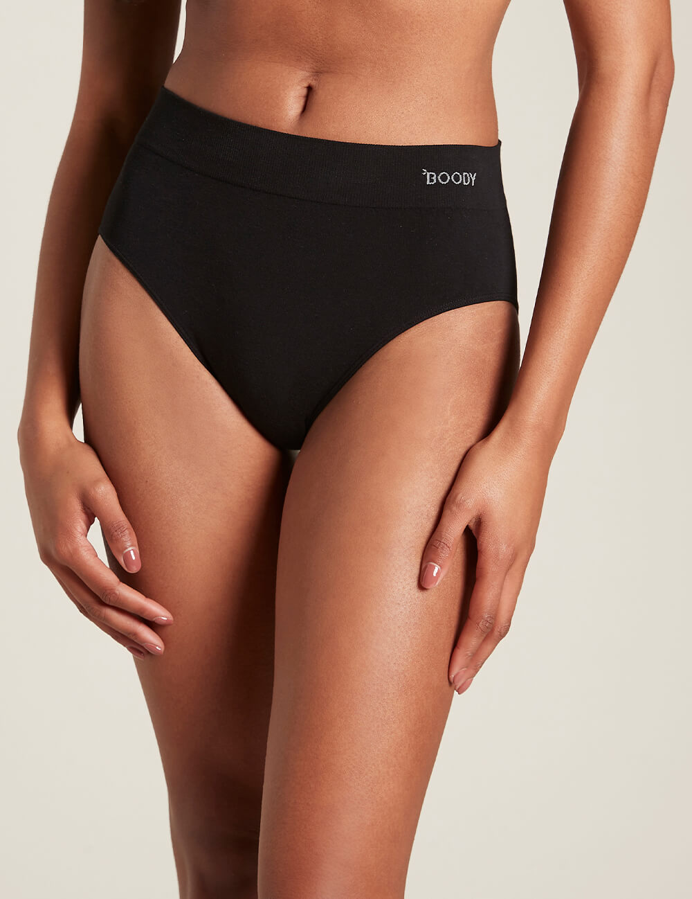 BOODY Womens Full Brief Black Medium-Matakana Pharmacy