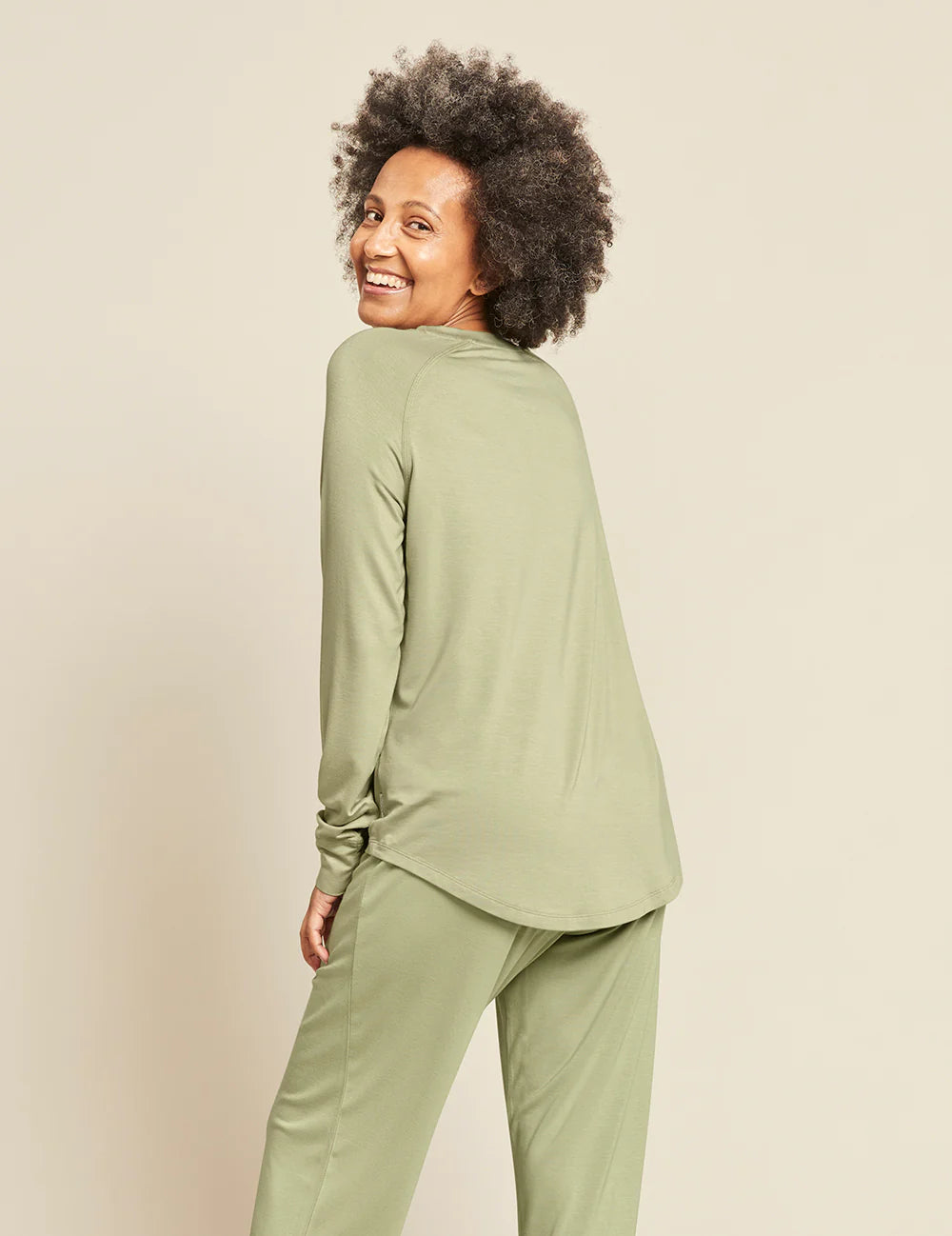 BOODY GoodNight Raglan SleepTop Sage XS-Matakana Pharmacy