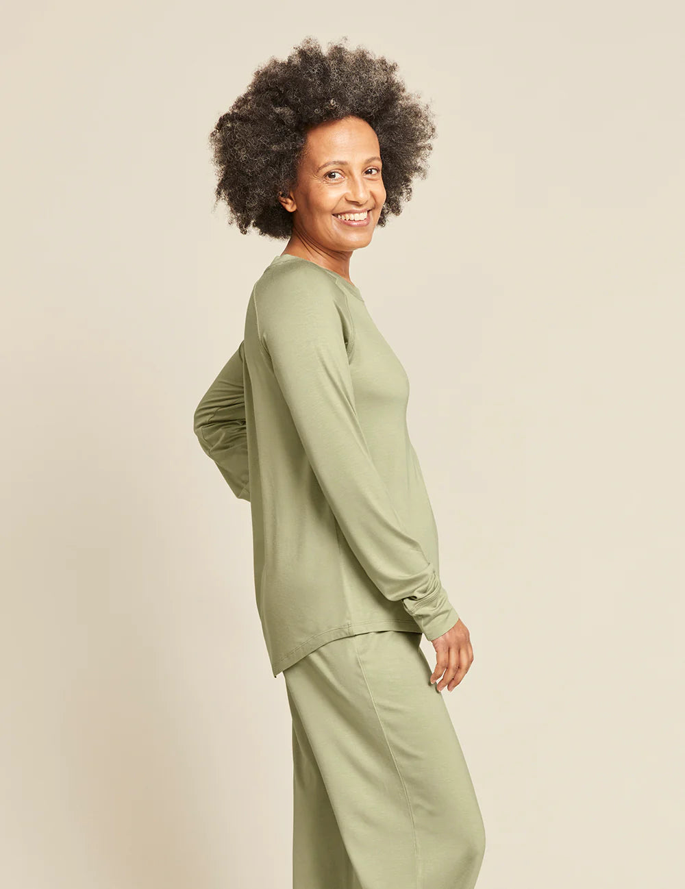 BOODY GoodNight Raglan SleepTop Sage XS-Matakana Pharmacy