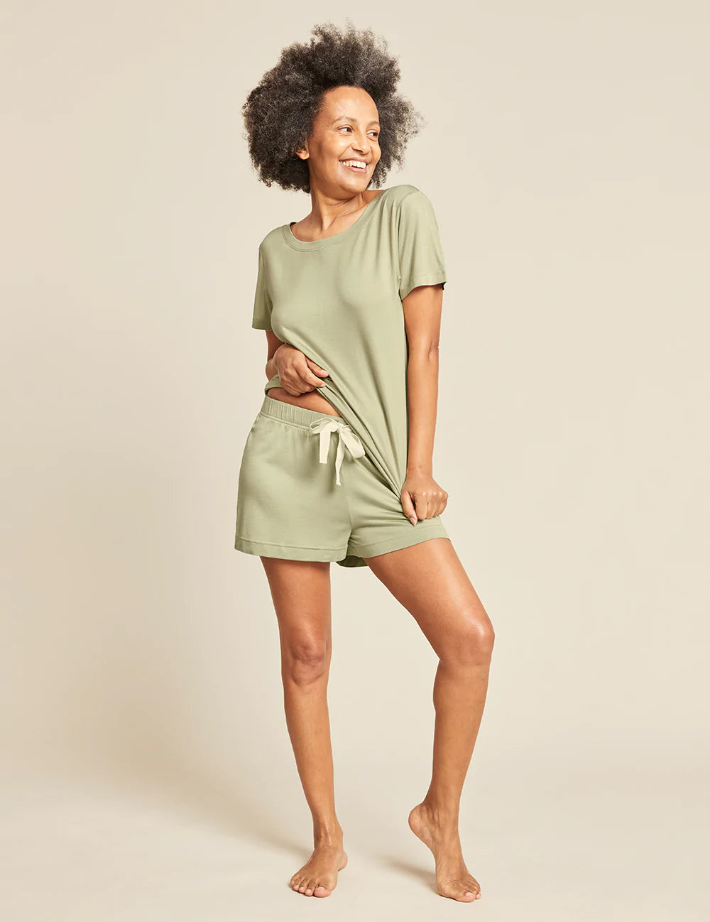 BOODY Goodnight Sleep Shorts Sage XL-Matakana Pharmacy