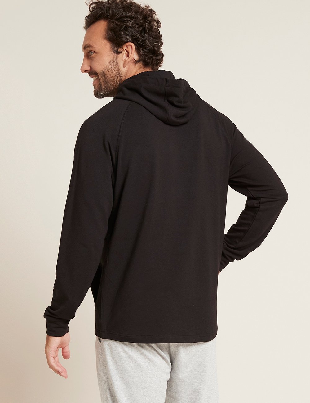 BOODY Mens Weekend Pullover Hoodie Black XL-Matakana Pharmacy