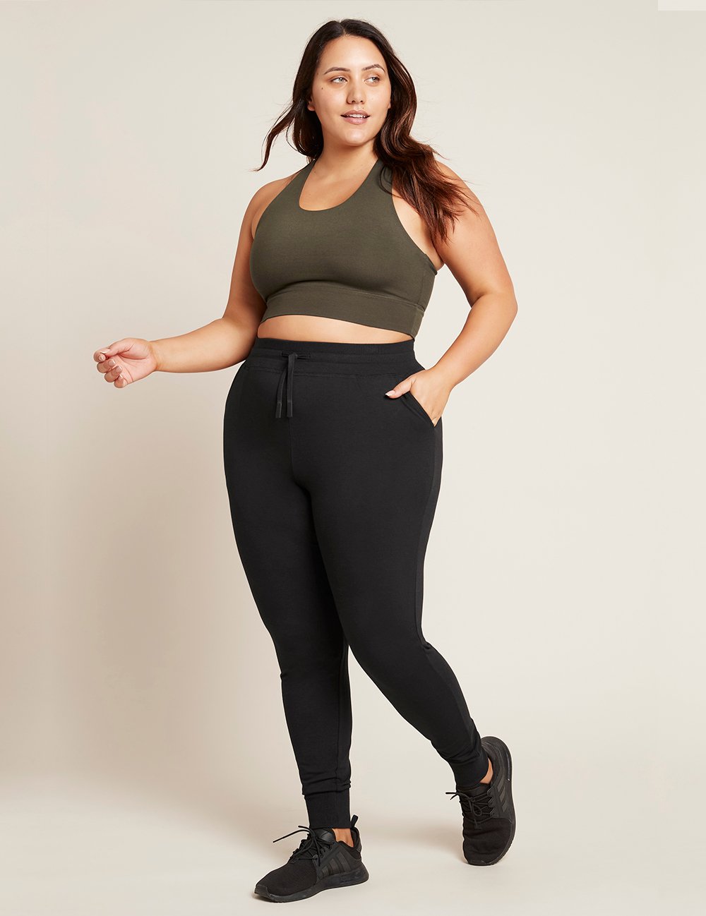 BOODY Womens Weekend Joggers Black Large-Matakana Pharmacy