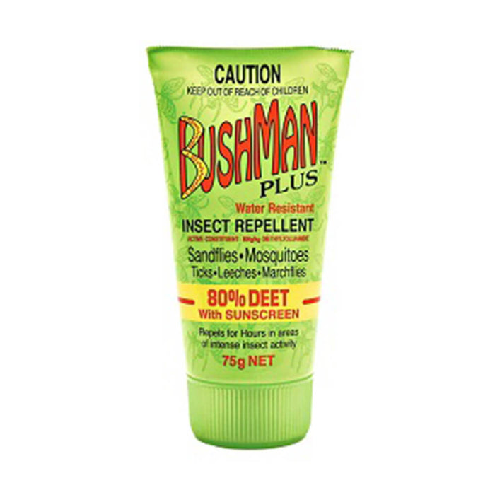 BUSHMAN Plus Dry Gel & Sunscreen 80% 75g-Matakana Pharmacy