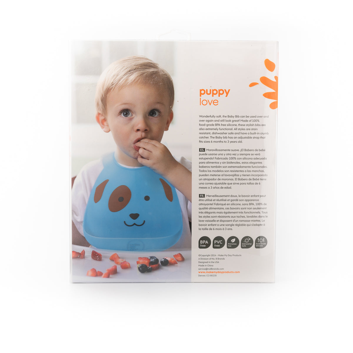 Baby Bib - Dog-Matakana Pharmacy