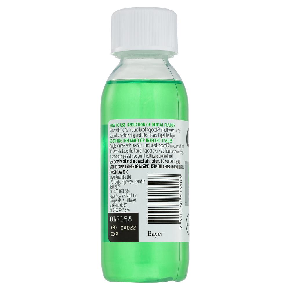 CEPACOL Mouthwash Solution Mint 150ml-Matakana Pharmacy