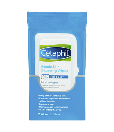 CETAPHIL Gentle Cl Cloths 25pk-Matakana Pharmacy