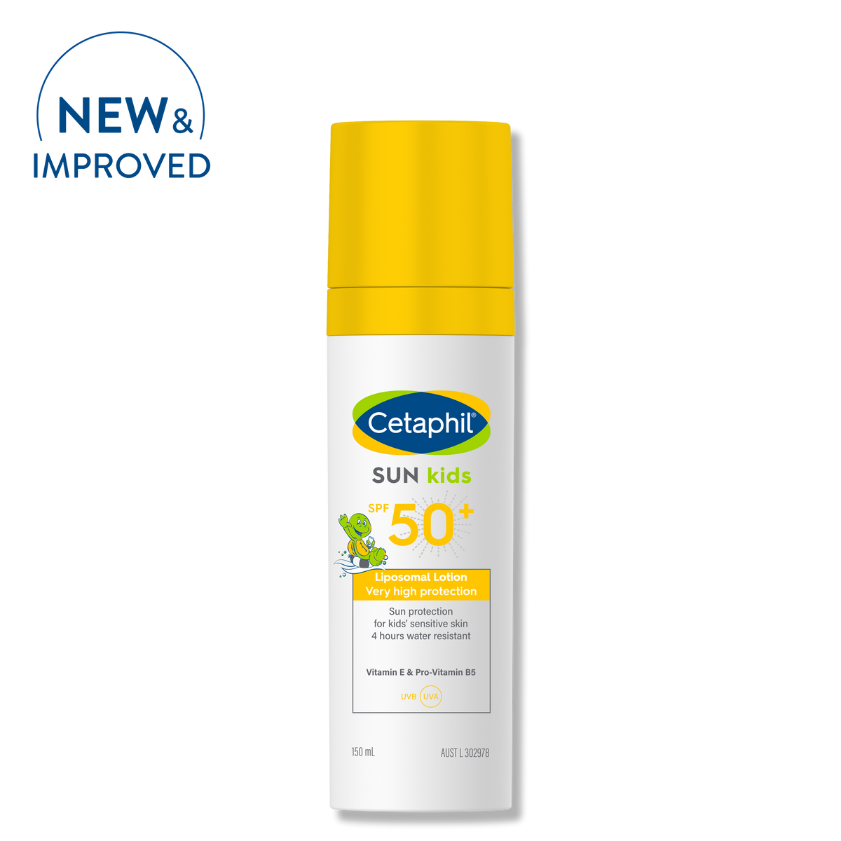 CETAPHIL Kid SPF50+ Liposomal 150ml-Matakana Pharmacy