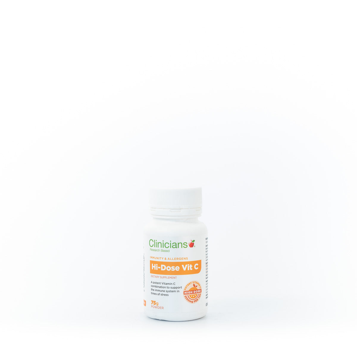 Hi-Dose Vitamin C Powder 75g | Clinicians-Clinicians-Matakana Pharmacy