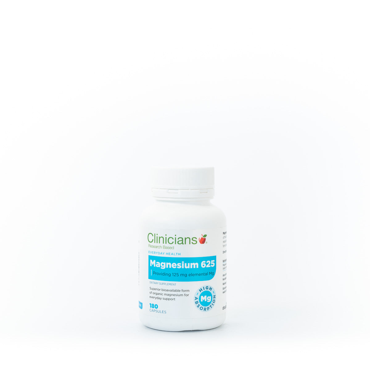Magnesium 625 180 Capsules | Clinicians-Clinicians-Matakana Pharmacy
