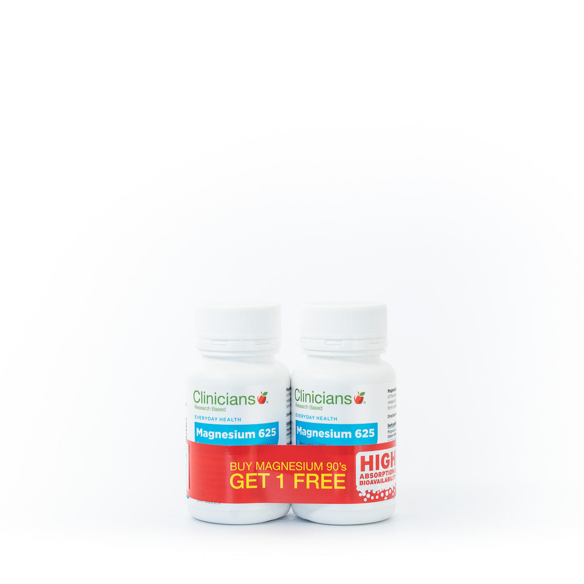 Magnesium 90 Capsules Twin Value Pack | Clinicians-Clinicians-Matakana Pharmacy