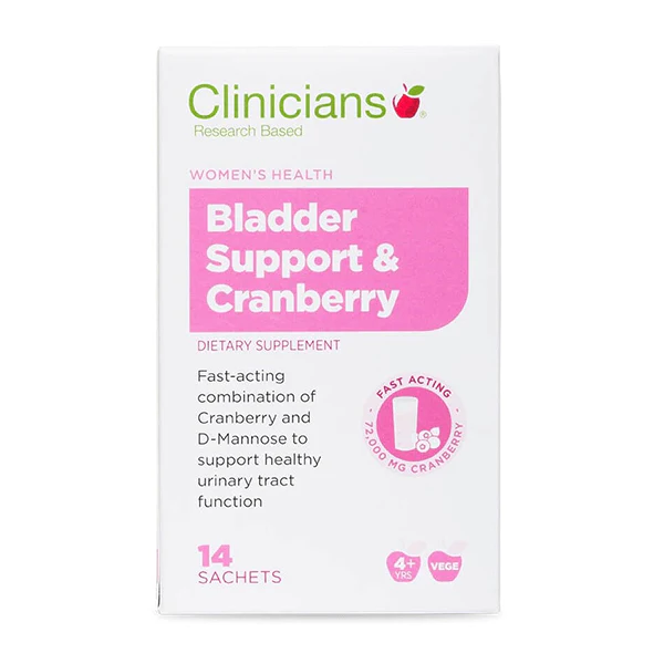 Bladder Support with Cranberry 14 Sachets | Clinicians-Clinicians-Matakana Pharmacy