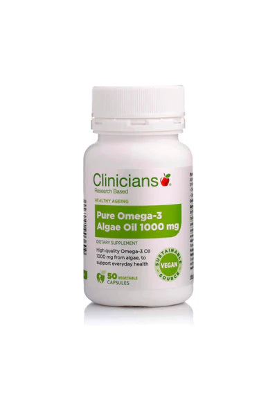 Vegan Omega-3 Algae Oil 50 Capsules | Clinicians-Clinicians-Matakana Pharmacy