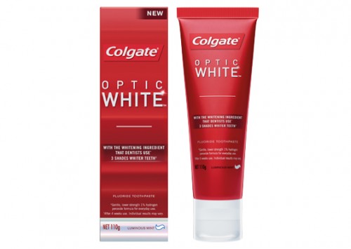COLGATE Optic White Enamel T/P 110g-Matakana Pharmacy