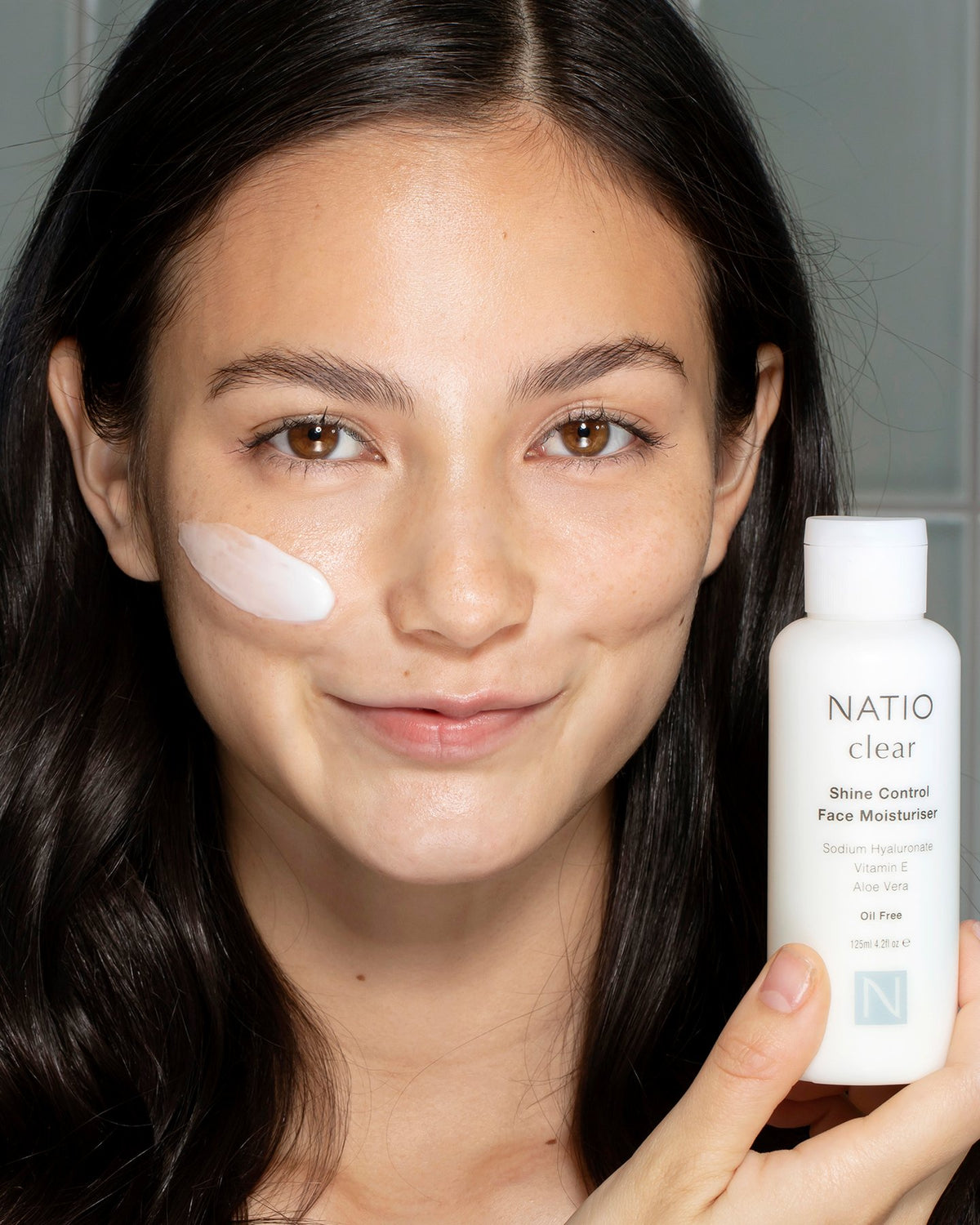 NATIO Clear Shine Control Facial Moist. 125ml-Matakana Pharmacy