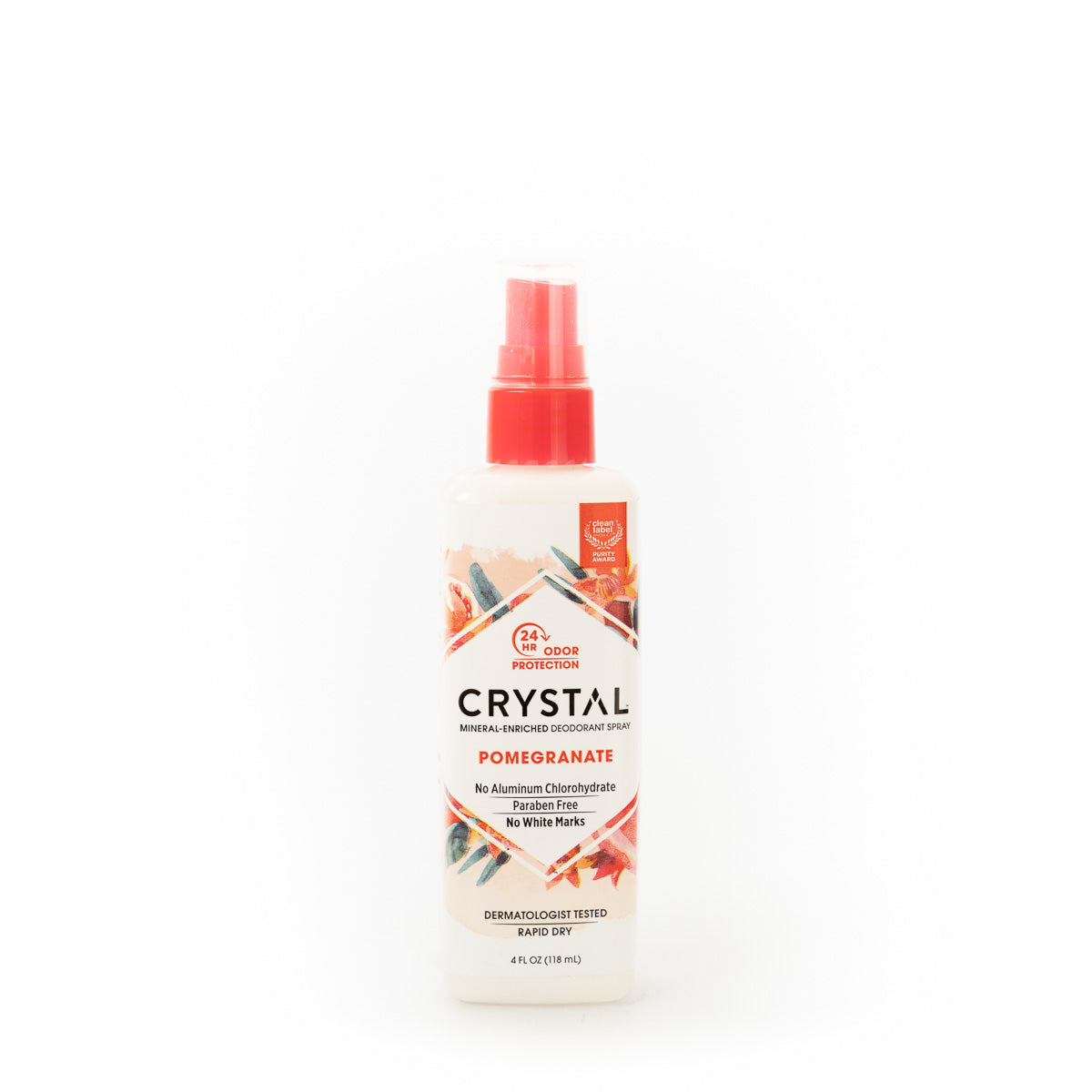 CRYSTAL Essence Deodorant Pomegranite Spray 118ml-Matakana Pharmacy