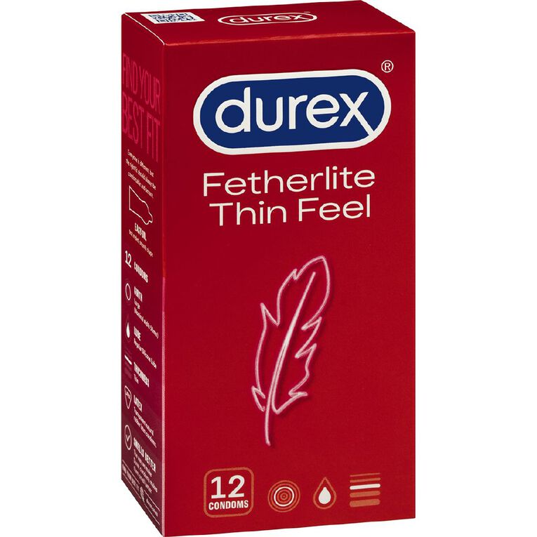DUREX Featherlite Thin Feel 12s-Matakana Pharmacy