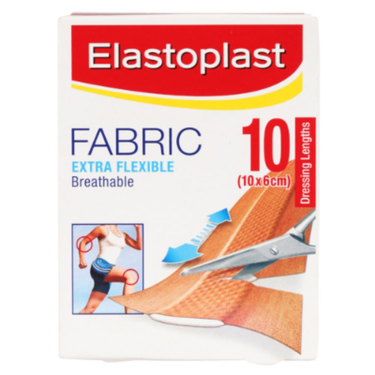 ELASTOPLAST Flex Fab. DL 1mx6cm 10pk-Matakana Pharmacy