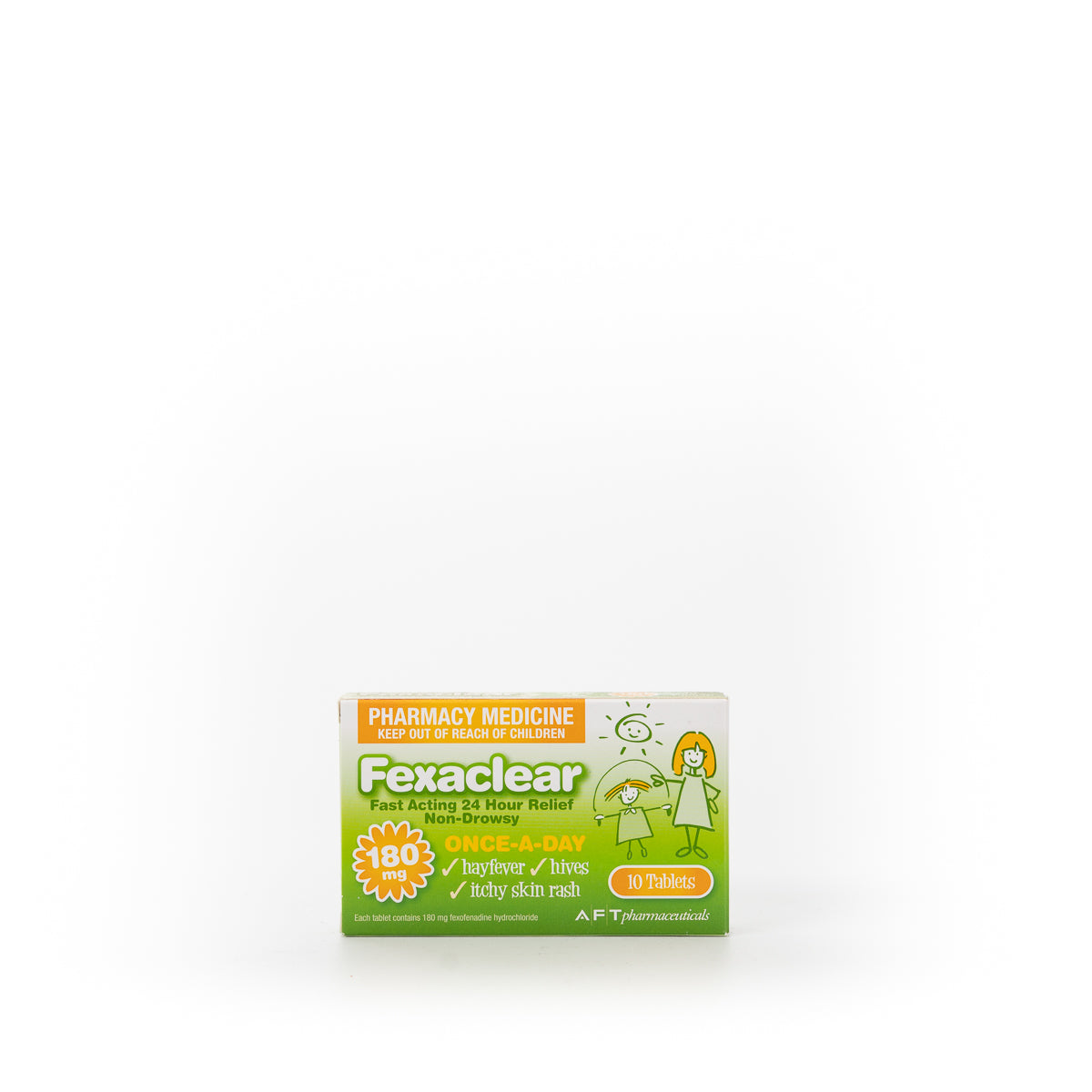 FEXACLEAR 180mg 10s-Matakana Pharmacy
