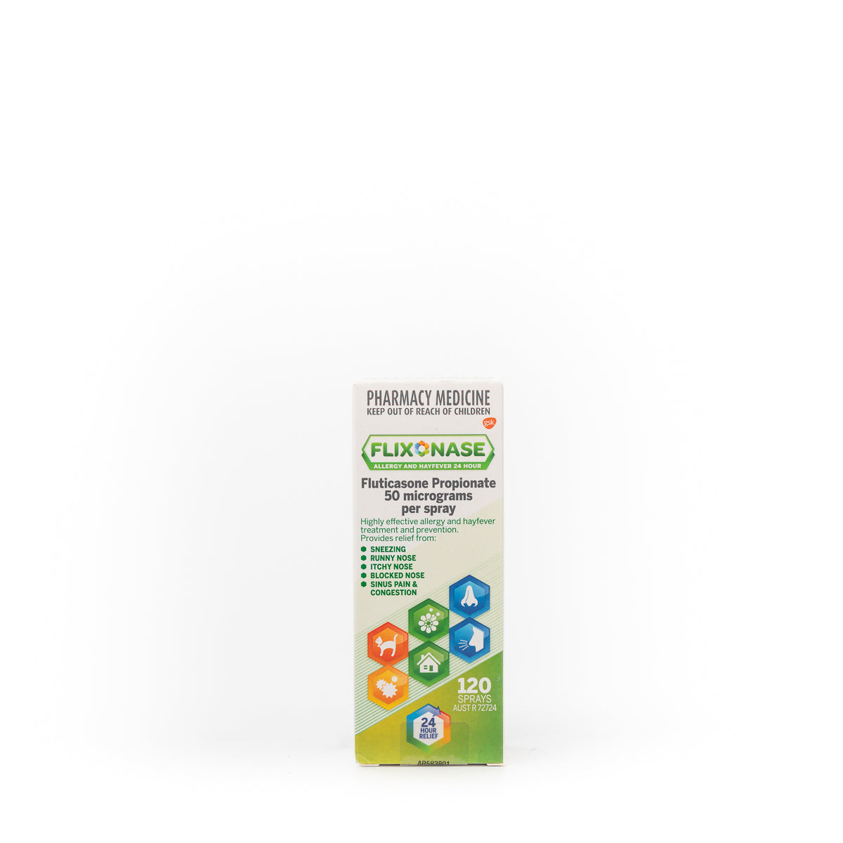 Flixonase 24hour Nasal Spray 120 Sprays-GSK-Matakana Pharmacy