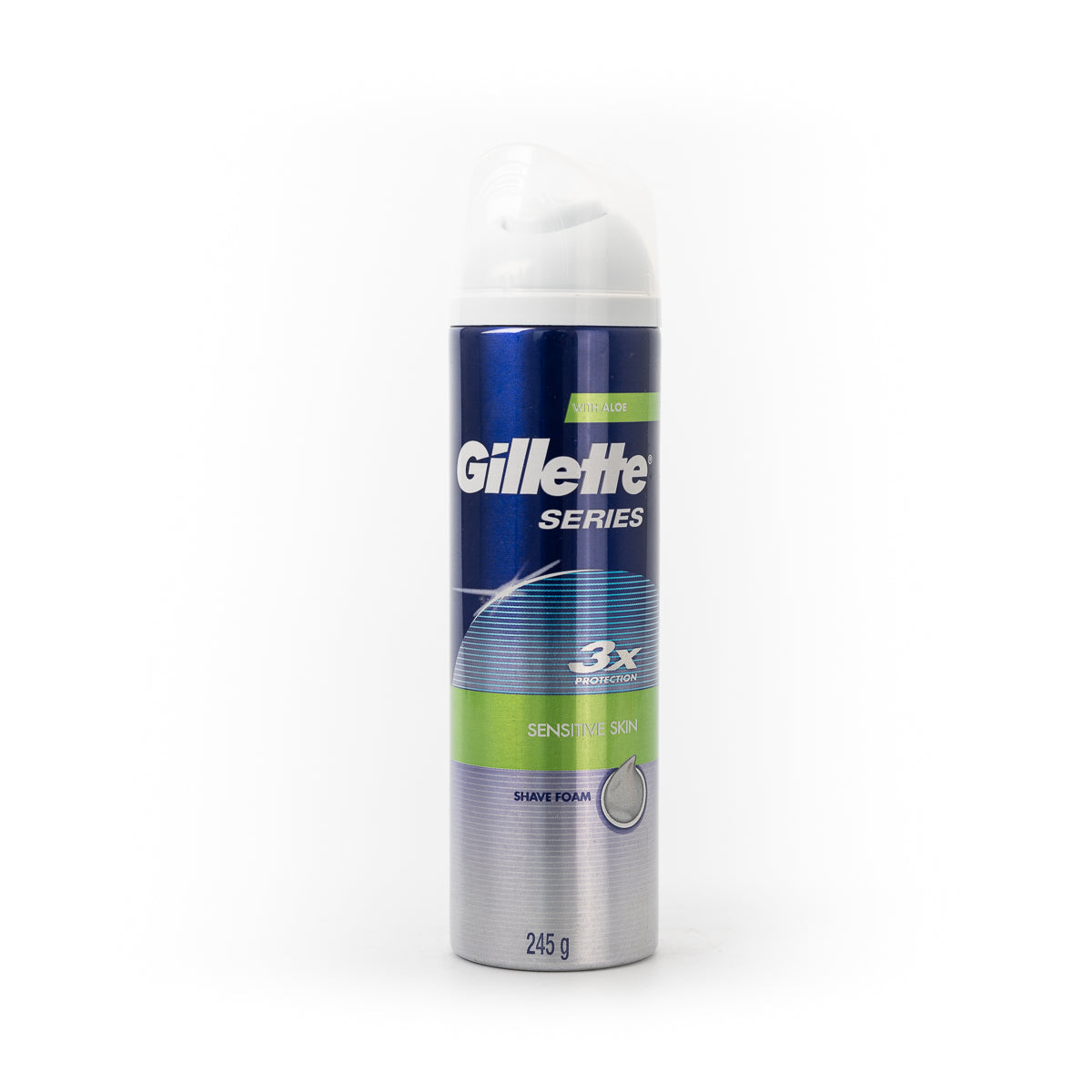 GILLETTE Shave Foam Sensitive Soothing 245g-Matakana Pharmacy