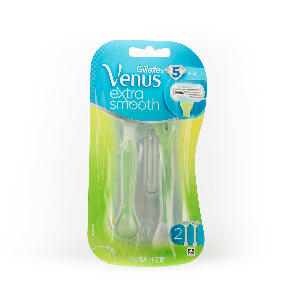 GILLETTE Venus Embrace Disposable Razor 2's-Matakana Pharmacy