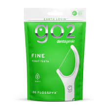 GO2 Dentagenie Fine Flosspyx 36pk-Matakana Pharmacy