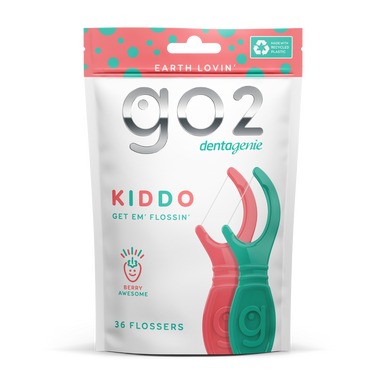 GO2 Dentagenie Kiddo Flossers 36pk-Matakana Pharmacy