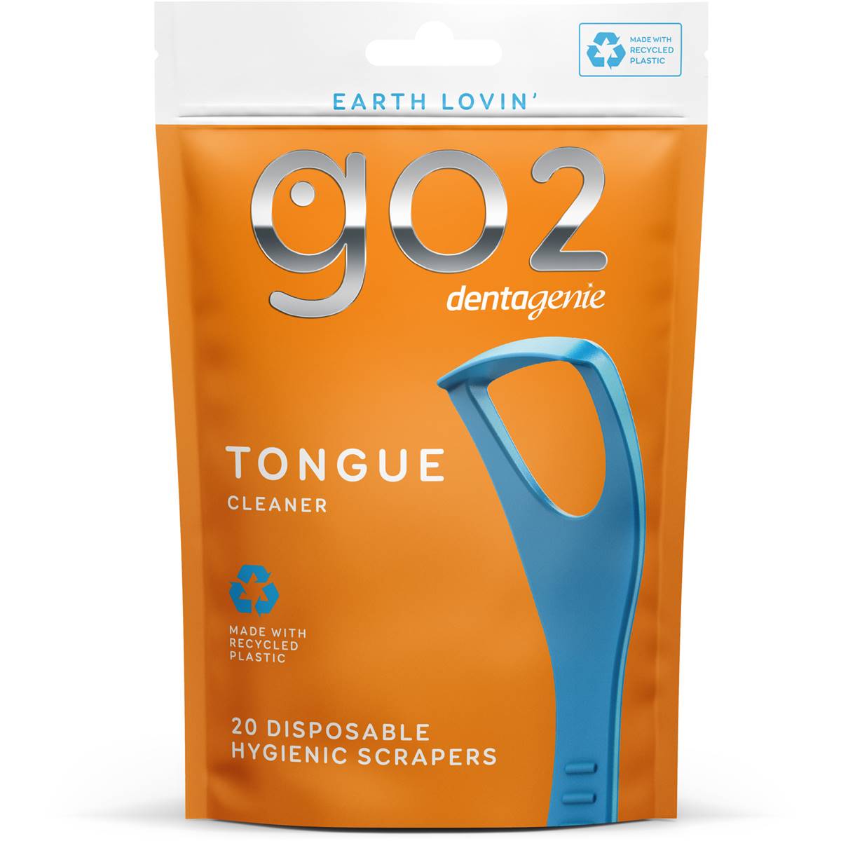 GO2 Dentagenie Toungue Cleaner 20pk-Matakana Pharmacy