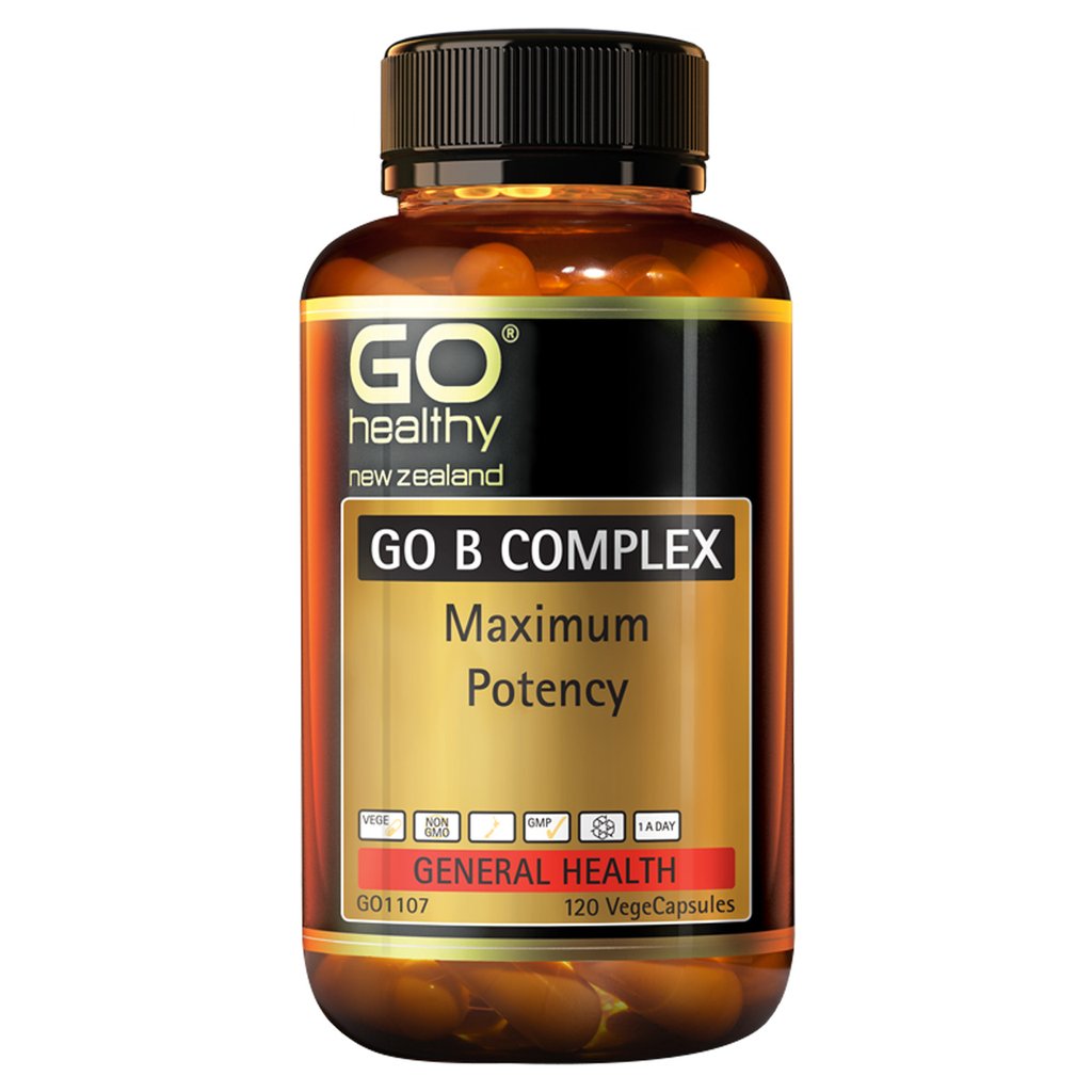 GO HEALTHY B Complex 120vcaps-Matakana Pharmacy