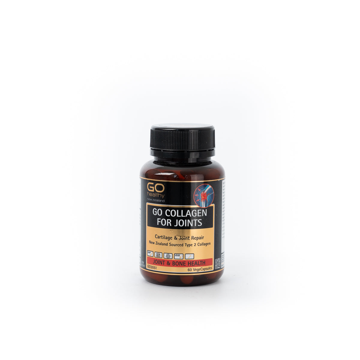 GO HEALTHY Collagen For Joints 60vcaps-Matakana Pharmacy