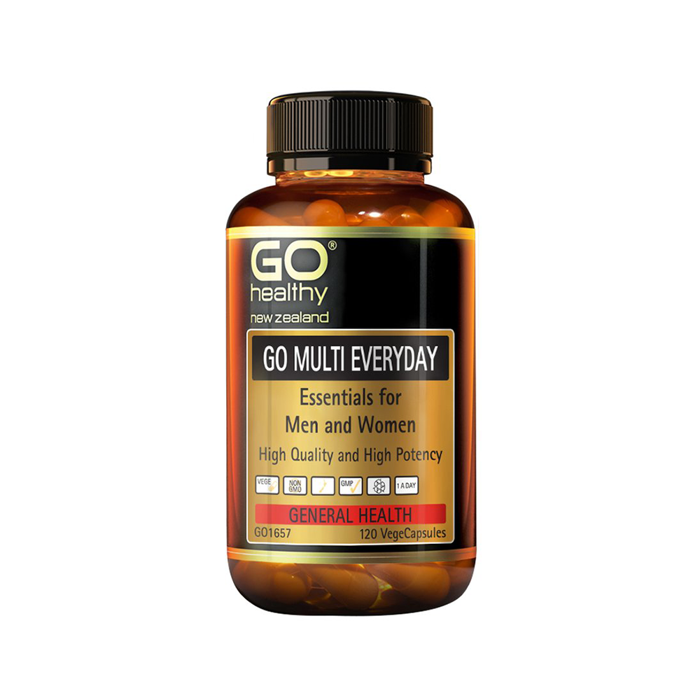 GO HEALTHY Multi Everyday 120vcaps-Matakana Pharmacy