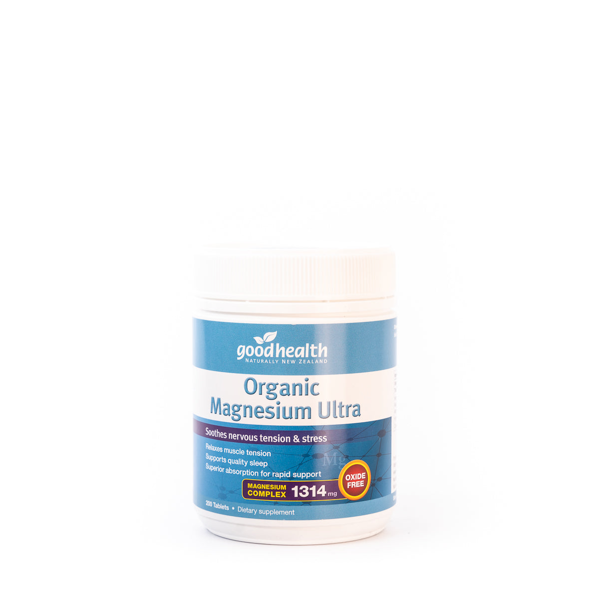 GHP Magnesium Ultra Organic 200tab-Matakana Pharmacy