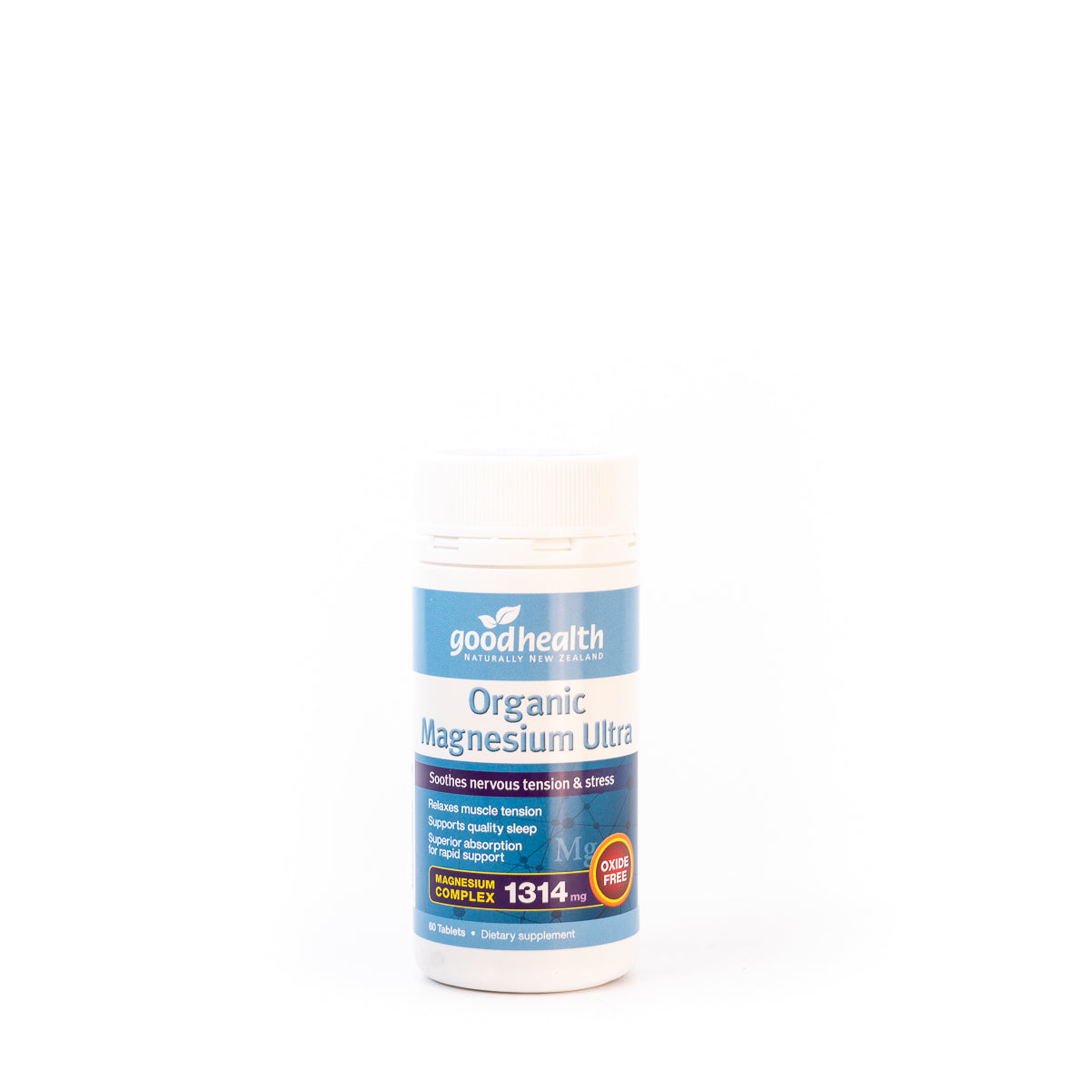GoodHealth Magnesium Ultra Organic 60tabs-Matakana Pharmacy