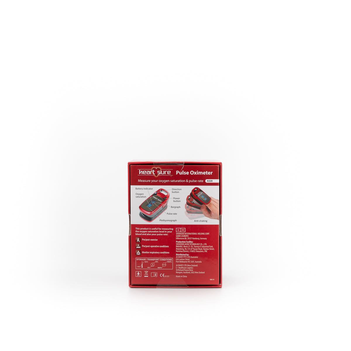 HEART SURE Pulse Oximeter-Matakana Pharmacy