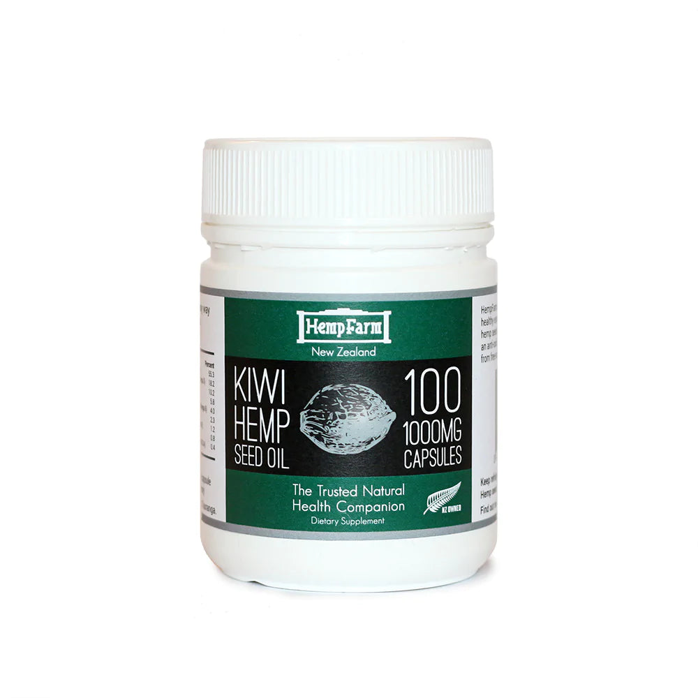 HEMP FARM HSO Capsules 1000mg 100s-Matakana Pharmacy